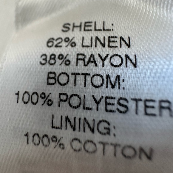 Chico's White Asymmetrical Skirt, size XL - Picture 9 of 14